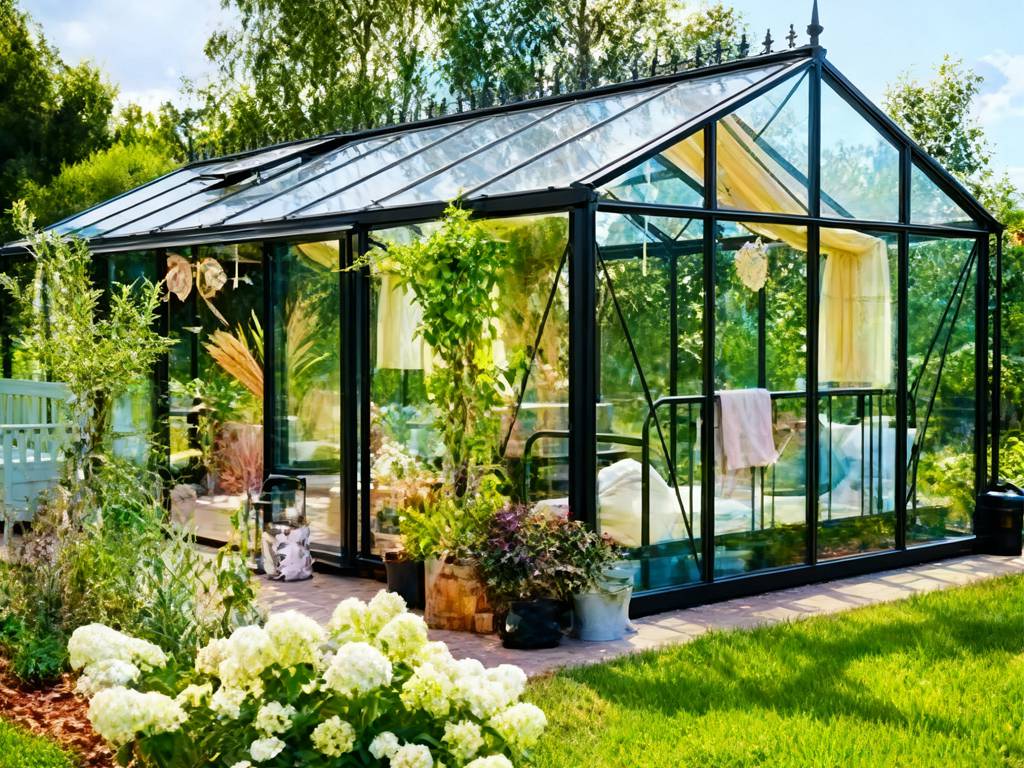 Garden Glass Greenhouse Ysgh 183
